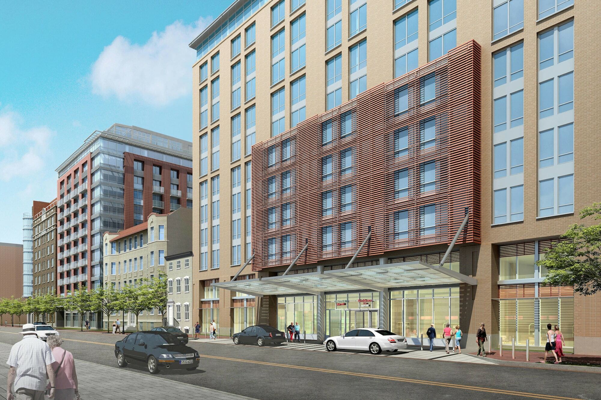 Courtyard By Marriott Washington Downtown/Convention Center Otel Dış mekan fotoğraf